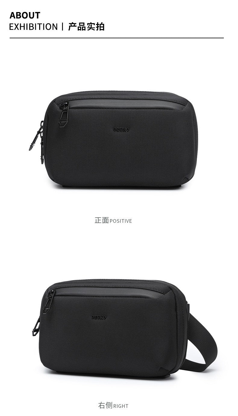 OZUKO Multi-Functional Business Casual Handbag Stylish Simple and Versatile Shoulder Messenger Bag Clutch Bag