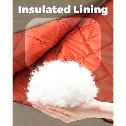 MAGCOMSEN Men's Aviator Jackets Thick Warm Orange Lining Bomber Jackets Fall Winter Casual Windproof Coats