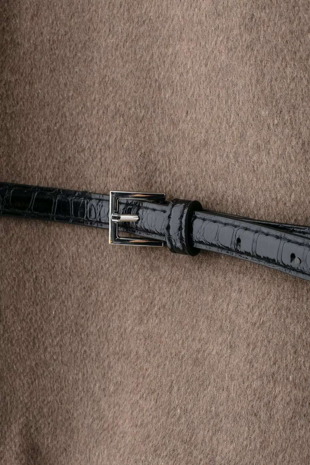 EDSA Women Soft Belted Jacket Wrap V-neck Long Sleeves New Elegant Lady Commute Outwear for Female