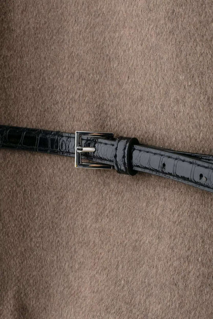 EDSA Women Soft Belted Jacket Wrap V-neck Long Sleeves New Elegant Lady Commute Outwear for Female