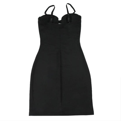 Wechery Woman Clothes Stretch Tube Slimming Body Shapewear Control Slip Thigh Length Underwear White Evening Party Midi Dresses