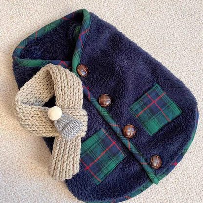 Roupas de Natal para Golden Retriever Cães de Médio e Grande Porte Inverno Colete de Duas Pernas Cães Gatos Roupas para Pets Suprimentos para Cães Roupas Atacado