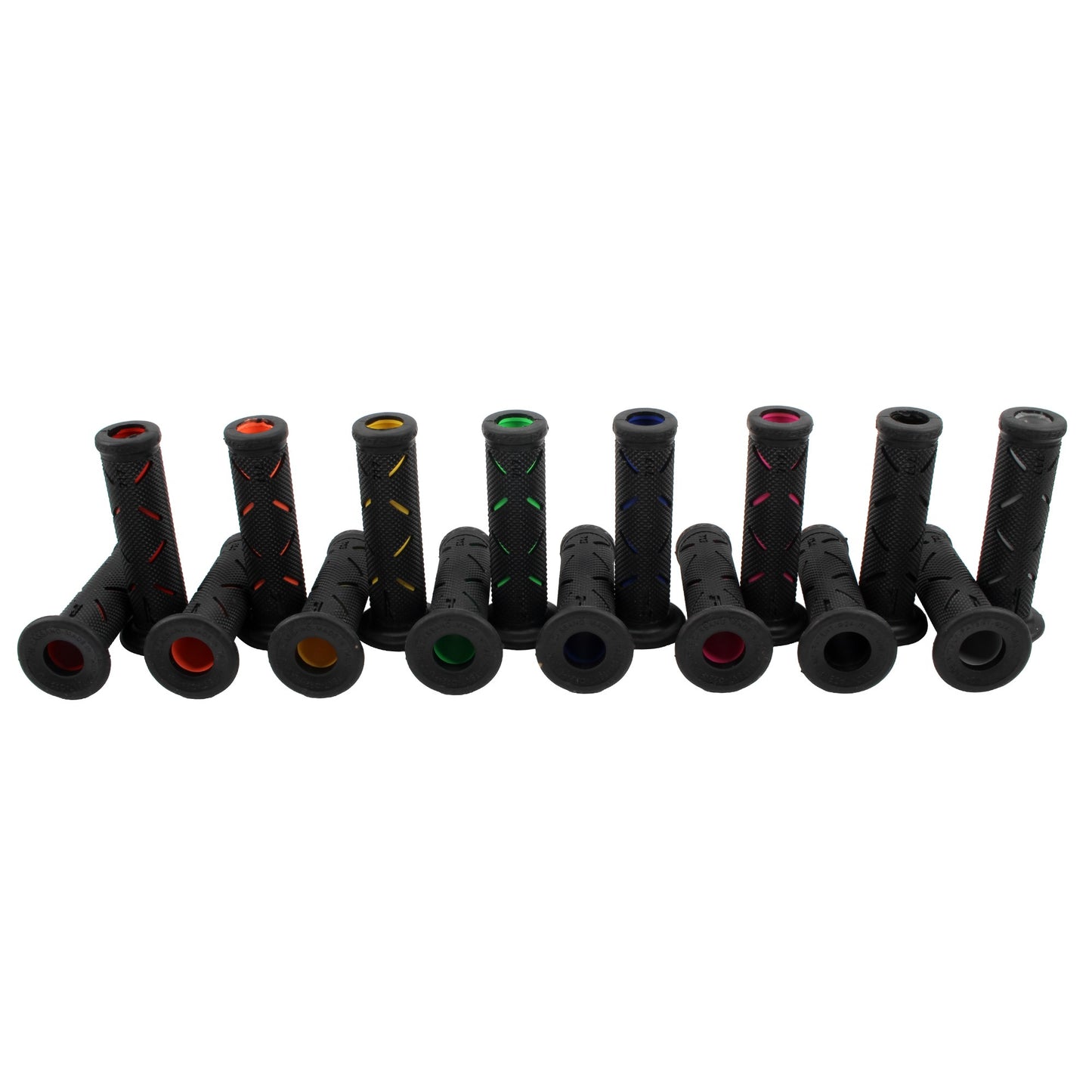 Manopla Profissional de Moto Antiderrapante com Absorção de Choque para Pit Dirt Bike Off-Road Racing Acessórios de Motocross