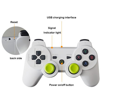 2026 New Coopreme Y7 X7 128G  Linux System 4K Video Game Console TV Box Wireless Controller Retro Game 10000+ Support PSP