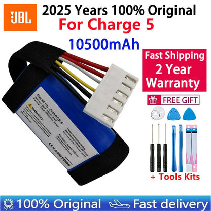 Bateria Original Recarregável 2025 Anos para Caixa de Som JBL Link 10 20 Clip Charge Boombox Pulse Xtreme Flip 1 2 3 4 5 6 Bateria