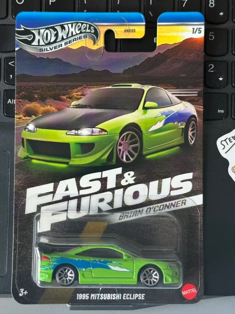 Hot Wheels Velozes e Furiosos HNR88-H Série Carro de Liga Leve Modelo 1/64 Toyota Subaru Mitsubishi Simulação de Carro Moderno Brinquedos de Carro Fundido