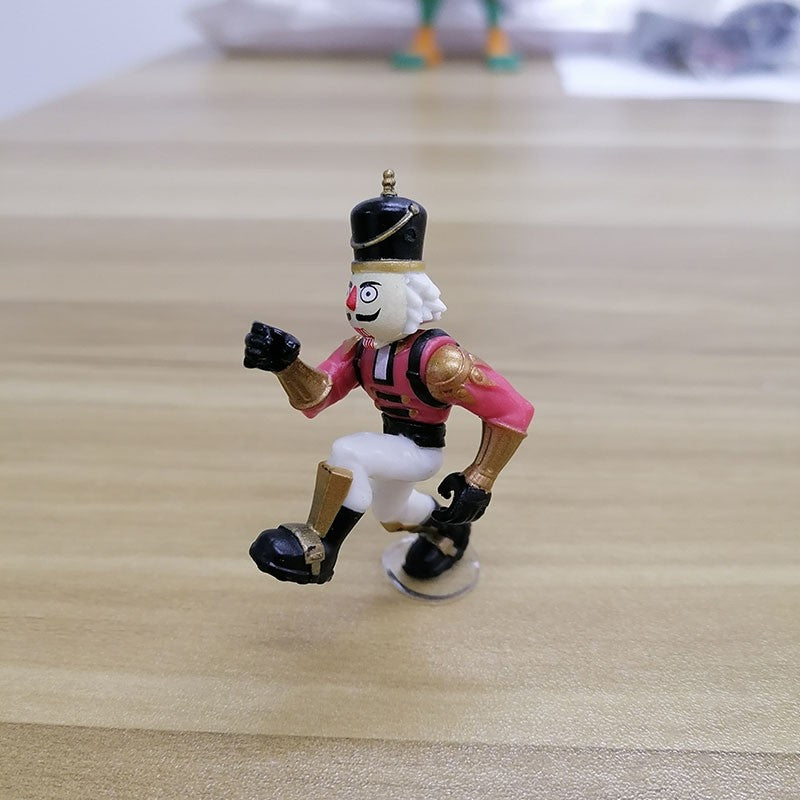 Fortnite Soldado Boneco de Ação EPICGames Brinquedos Fortnite Ferramentas de Coleta em Miniatura Peely Skull Trooper Fishstick Blackheart