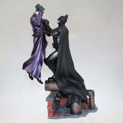 Boneco de Ação Batman VS Coringa Arkham HQ Anime Bruce Wayne Coringa com Base Estátua Grande Modelo de Coleção Presentes de Halloween