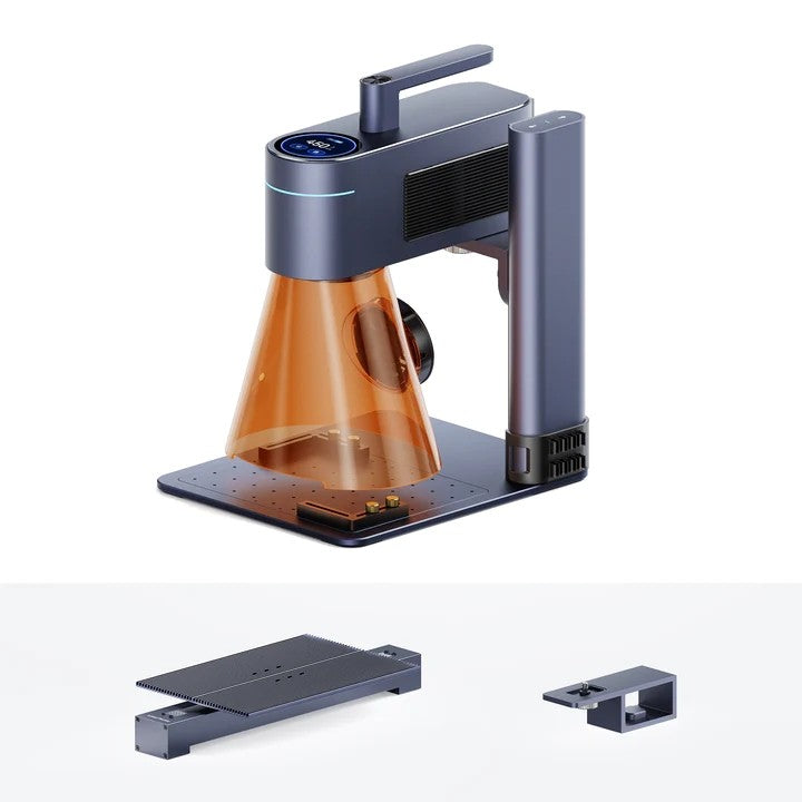 Máquina de Gravação a Laser LASERPECKER 4 LP4 para Todos os Materiais Gravador a Laser de Luz Dupla Portátil para Metais Madeira Plástico Escultura