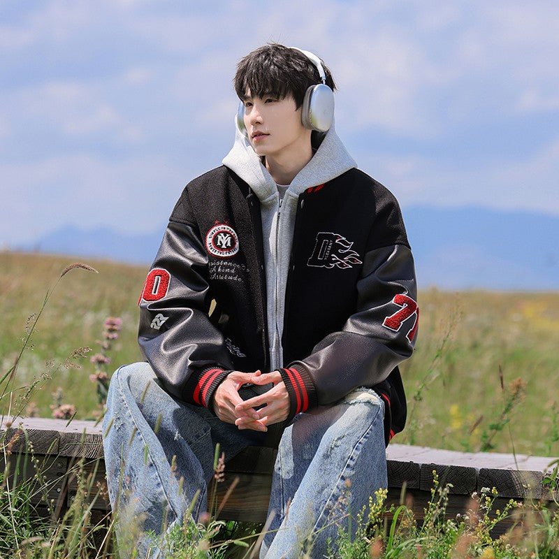 Jaqueta Esportiva Casaco de Pesca de Alta Qualidade Jaqueta de Beisebol Confortável Jaquetas Modernas Jaquetas Masculinas Primavera e Outono Novo Casaco