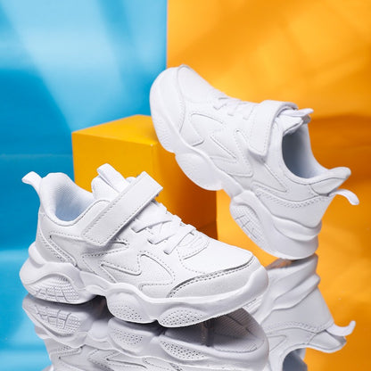 Kids Breathable Mesh Sneakers Lightweight Sport Shoes for Boys Girls Comfortable Running Walking Shoes for Children Outdoor Play