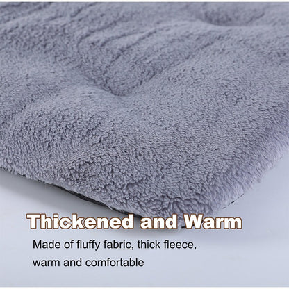 Self-Warming Heated Pet Pad Thick Indoor/Outdoor Mat for Dogs & Cats Energy-Saving Cushion Bed Anti-Slip Kennel Mat Pet Supplies
