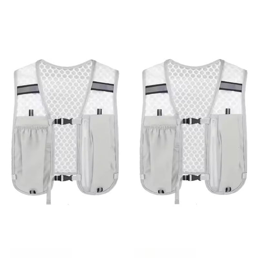 Cycling Running Hydrating Vest Ultralight Breathable Hydrating Backpack Bicycle Water Bag Outdoor Hiking Marathon Sports Vest