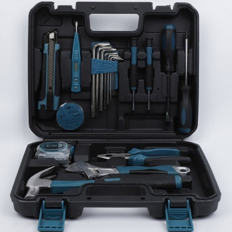 Conjunto de Ferramentas Elétricas para Furadeira 19-160PCS Jogo de Ferramentas Multifuncional para Reparo Doméstico Chave de Fenda Alicate Automotivo Caixa de Ferramentas