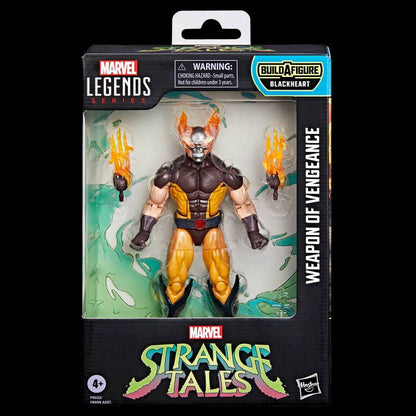 Marvel Legends Strange Tales Blackheart Bloodstorm Daimon Hellstorm Voodoo Wolverine MoonKnight Lilith Dracula Boneco de Ação 6"
