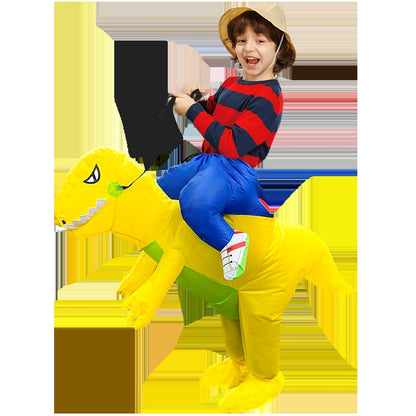 Child Kids Mascot Dinosaur Inflatable Costumes Unicorn Rooster Anime Dress Suits Purim Halloween Christmas Party Cosplay Costume