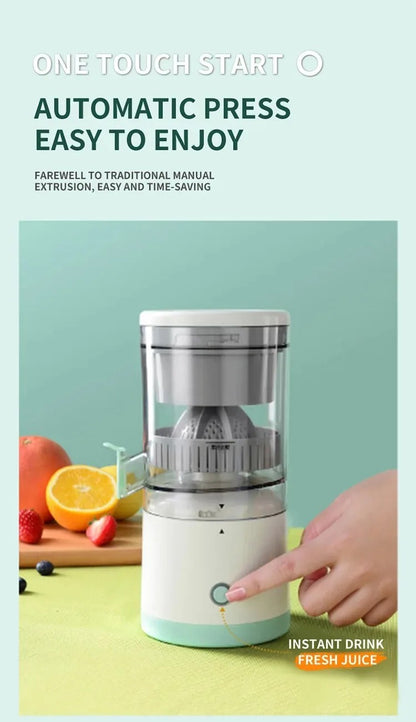Automatic Portable USB Multifunctional Small Bidirectional Spiral Juicer Cup with Residue Separation And Charging Feature