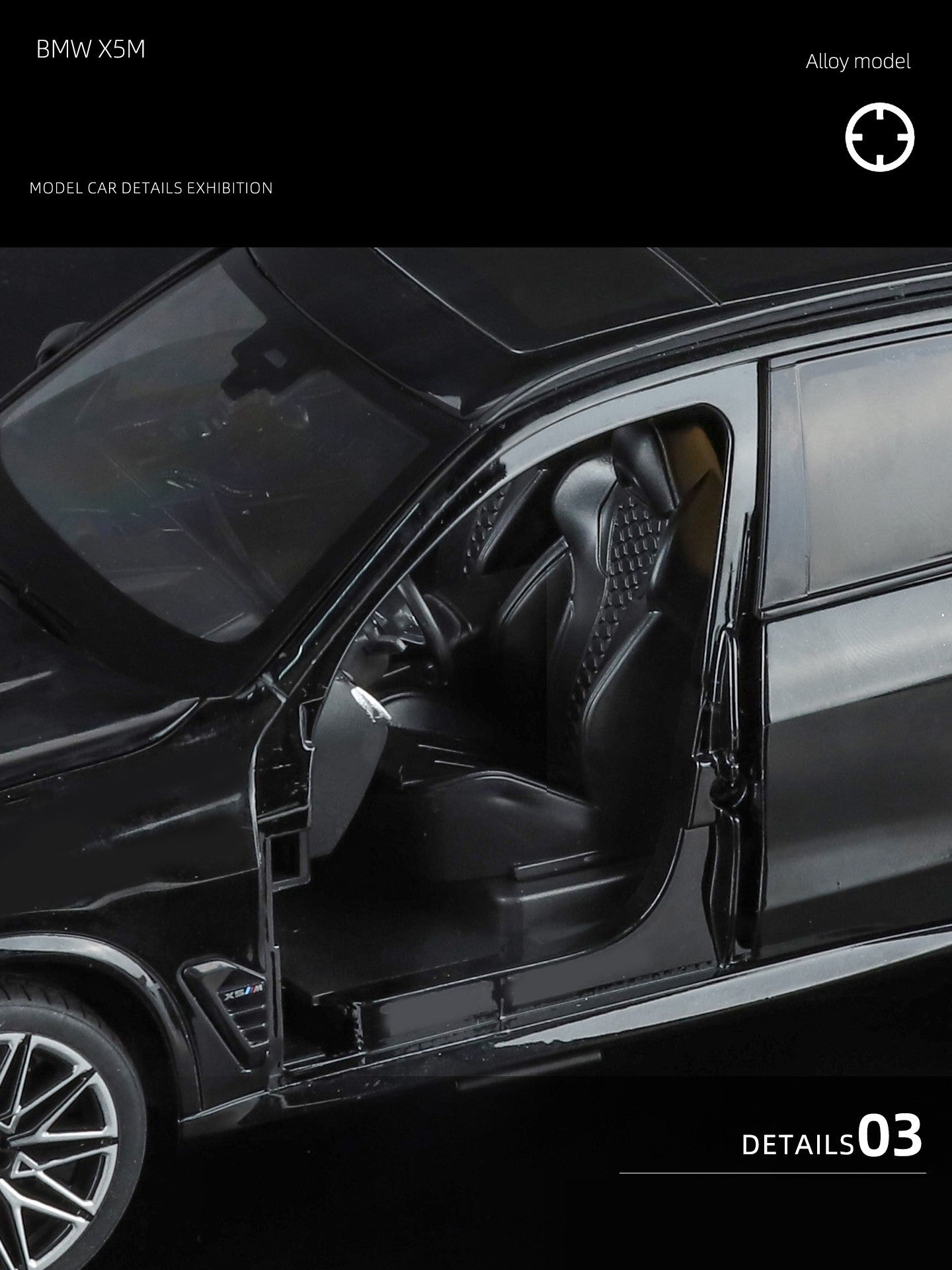 NOVO 1:18 BMW X5M X5 F95 SUV Liga Fundido & Veículos de Brinquedo Modelo de Carro em Escala Miniatura para Crianças