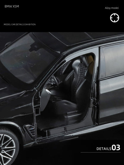NOVO 1:18 BMW X5M X5 F95 SUV Liga Fundido & Veículos de Brinquedo Modelo de Carro em Escala Miniatura para Crianças