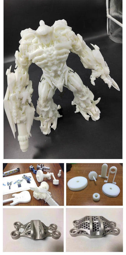 Customized FDM 3D Printing service Plastic SLA Resin SLS MJF NylonTPU SLM Metal Aluminum Stainless Steel ABS Parts