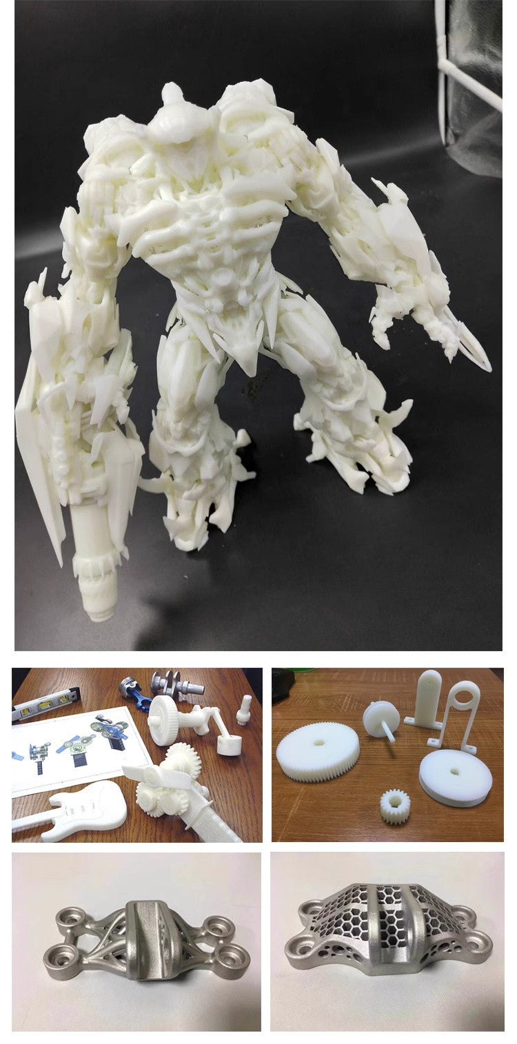 Customized FDM 3D Printing service Plastic SLA Resin SLS MJF NylonTPU SLM Metal Aluminum Stainless Steel ABS Parts