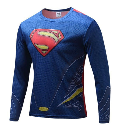 Funny 3D Spider Print Men's Long Sleeve T-shirt Outdoor Fitness Sports Tops Casual O-neck Loose Pullover Fashion Trend Clothing