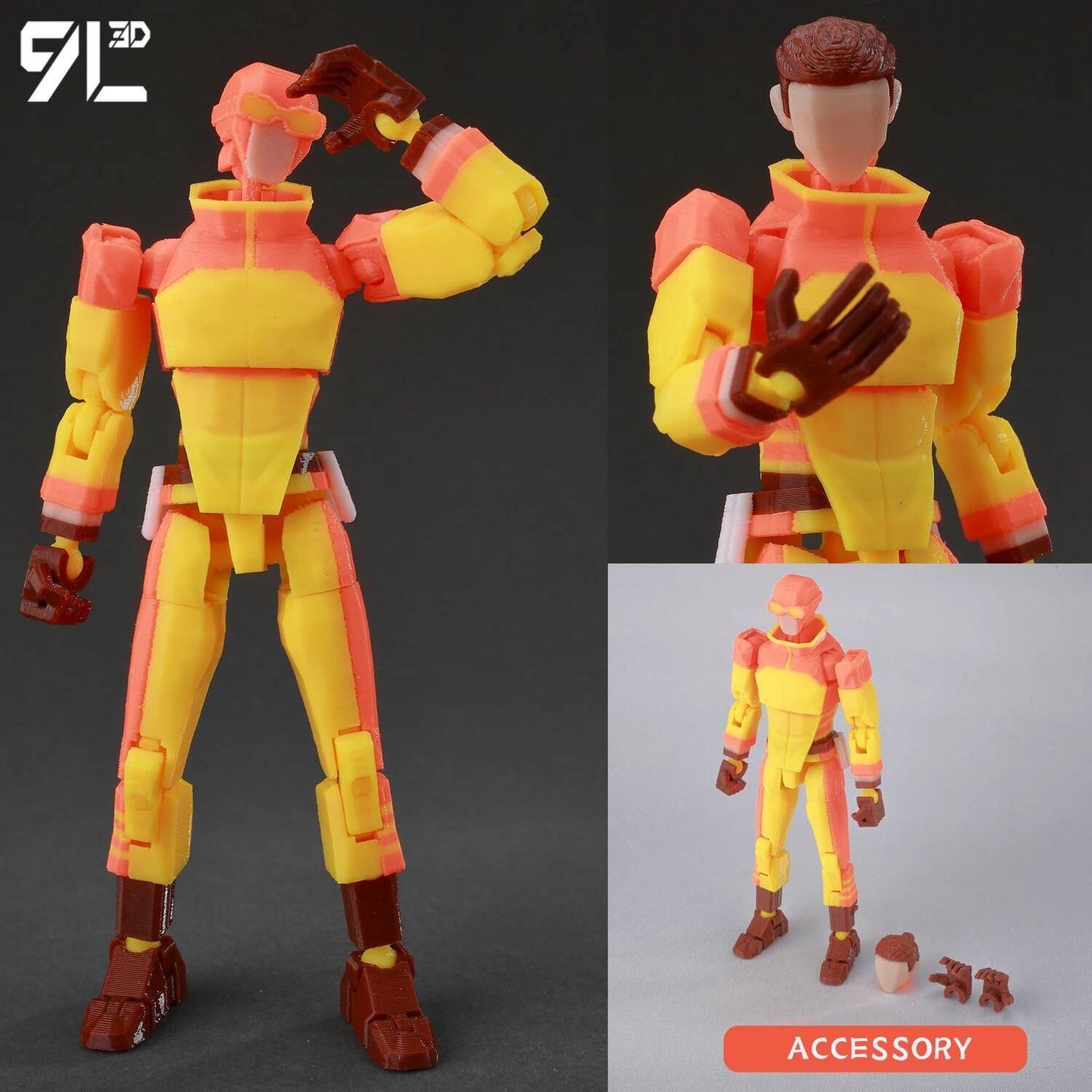 9L3D Superman Menino Invencível Batman Boneco Articulado LUCKY13 Multiarticulado Poseable T13 Titan13 Herói Modelo Dummy13 Brinquedos Colecionáveis