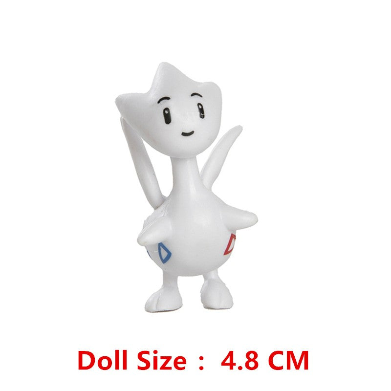 Pokémon 4-13cm Novos Desenhos Animados Filme Anime Figura Pikachu Mewtwo Charmander Blastoise Gurado Pet Ação Modelo Brinquedo Presentes
