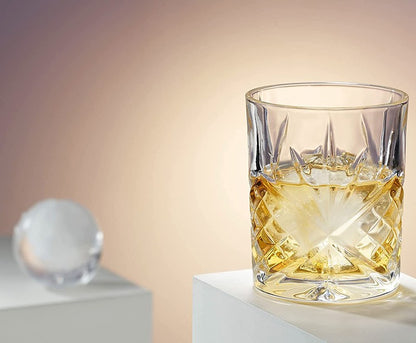 1 Copo de Uísque, Copos Tumbler para Whisky On the Rocks, Vidraria para Coquetéis, Scotch, Bourbon, Gin, Vodca, Conhaque