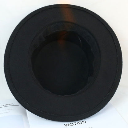 Winter Spring Imitation Woolen Women Hat Ladies Fedoras Top Jazz Round Cap Female Bow Ribbon Bowler Hats