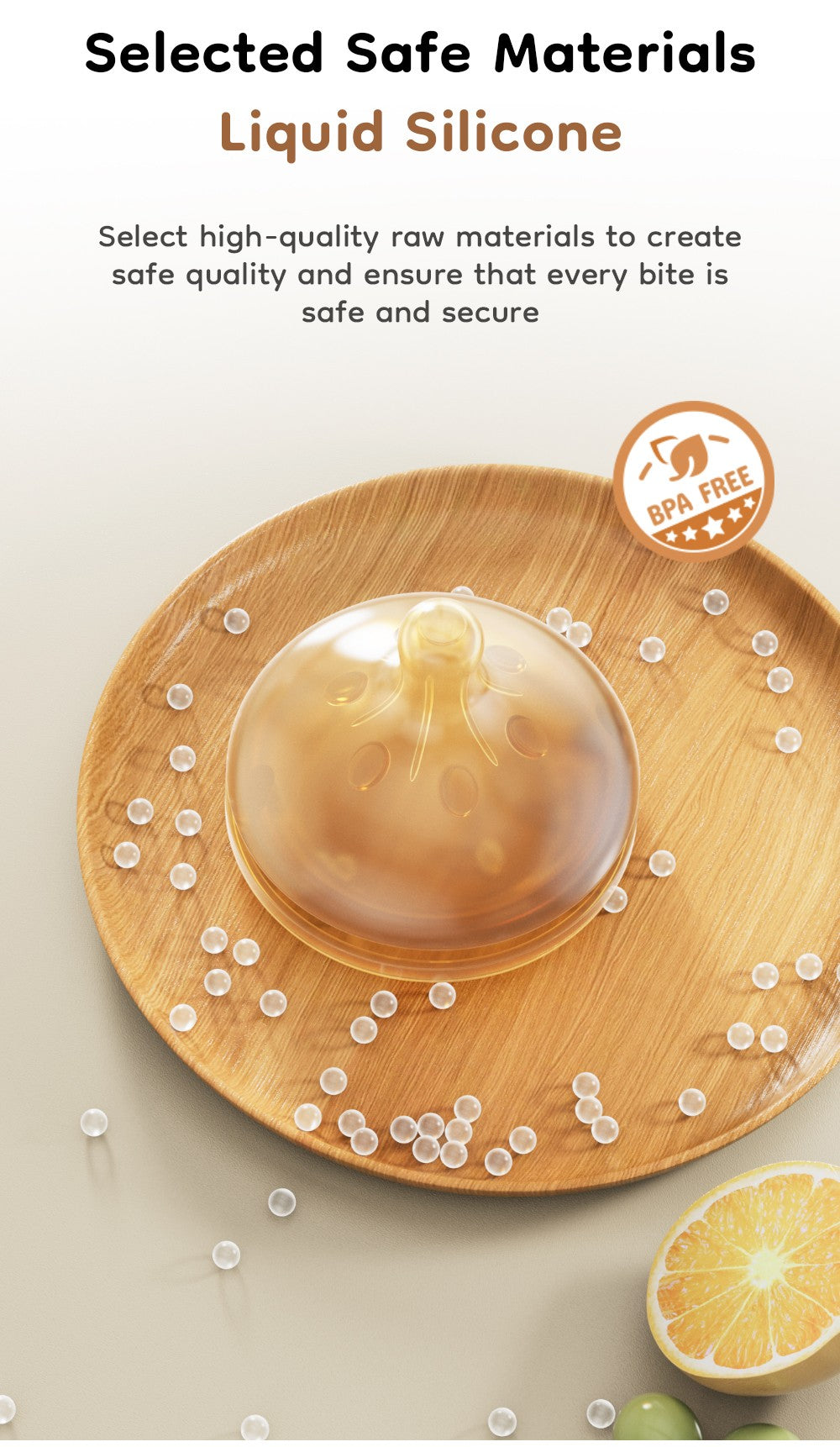 MAMIJOY  High boron silicon Glass milk bottle Wide caliber Newborn babies 0 to 6 months Glass milk bottle Anti-Colic BPA Free