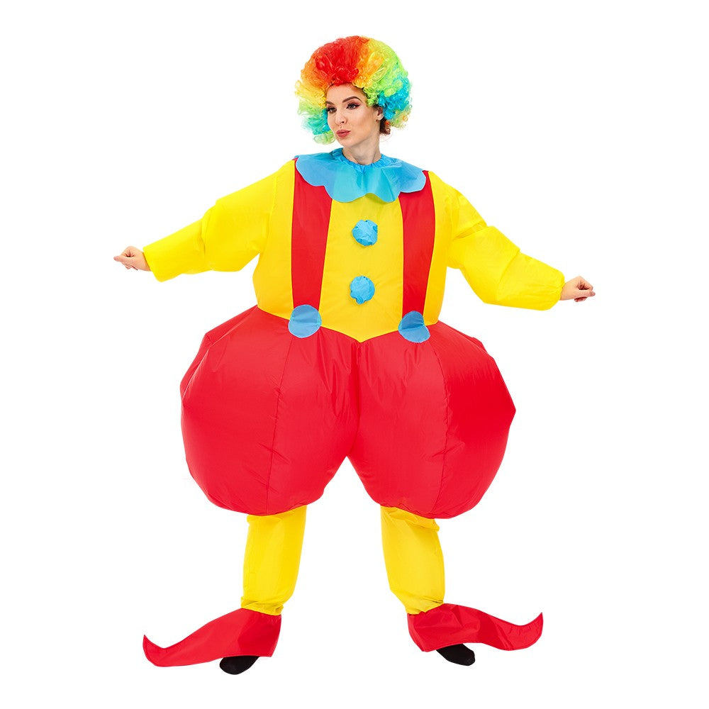 Hot Adult Blue Purple Ballet Dress Inflatable Costume Suit Anime Carnival Purim Halloween Party Cosplay Costume for Man Woman