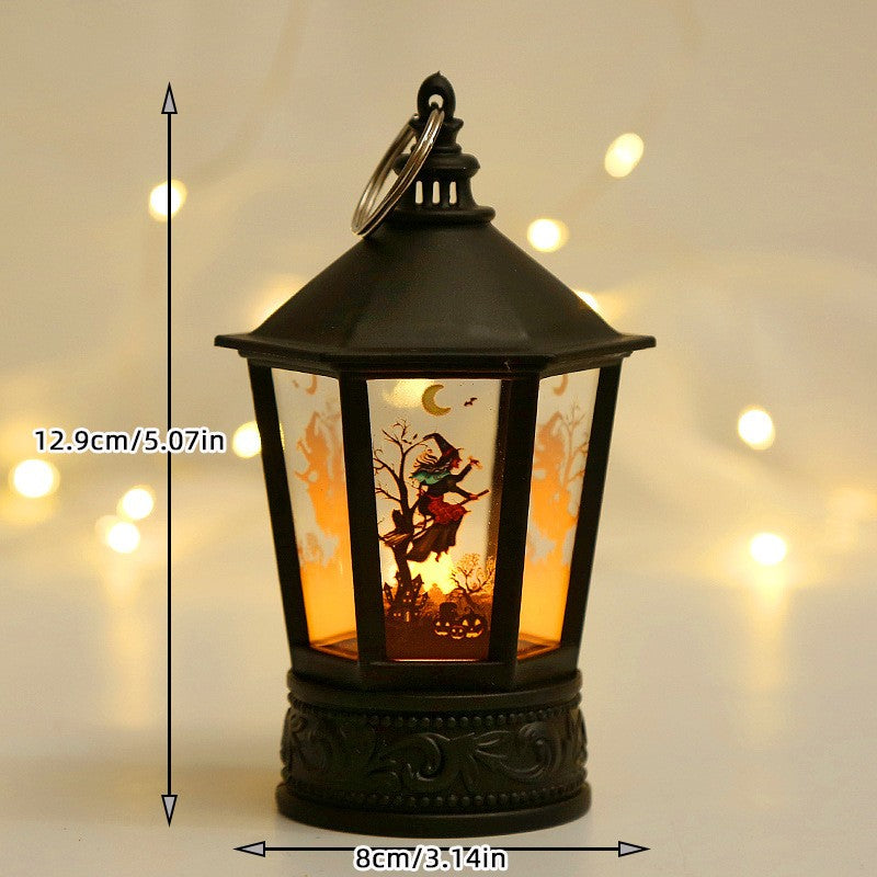 Halloween LED Pumpkin Lamp Ornaments Horror Atmosphere Kids Toy 2026 Halloween Party Home Decor Decoration Supplies