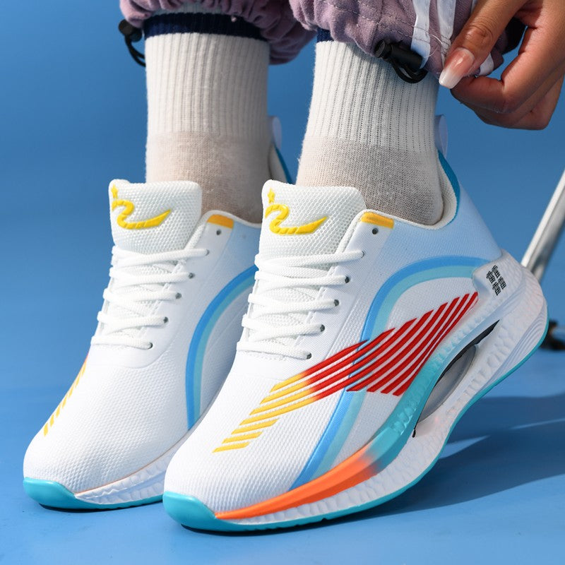 Ultra Light Comfortable Men's Sports Training Shoes Men’s Running Shoes Breathable Thick Sole Shock-absorbing Marathon Sneakers