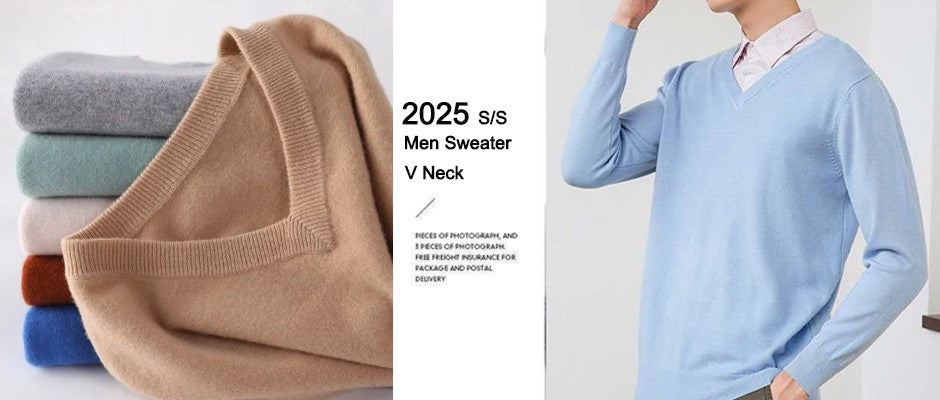 Spring Autumn 100% Pure Merino Wool Pullover Sweater Men O-neck Long-sleeve Cashmere Knitwear Female Clothing Grace