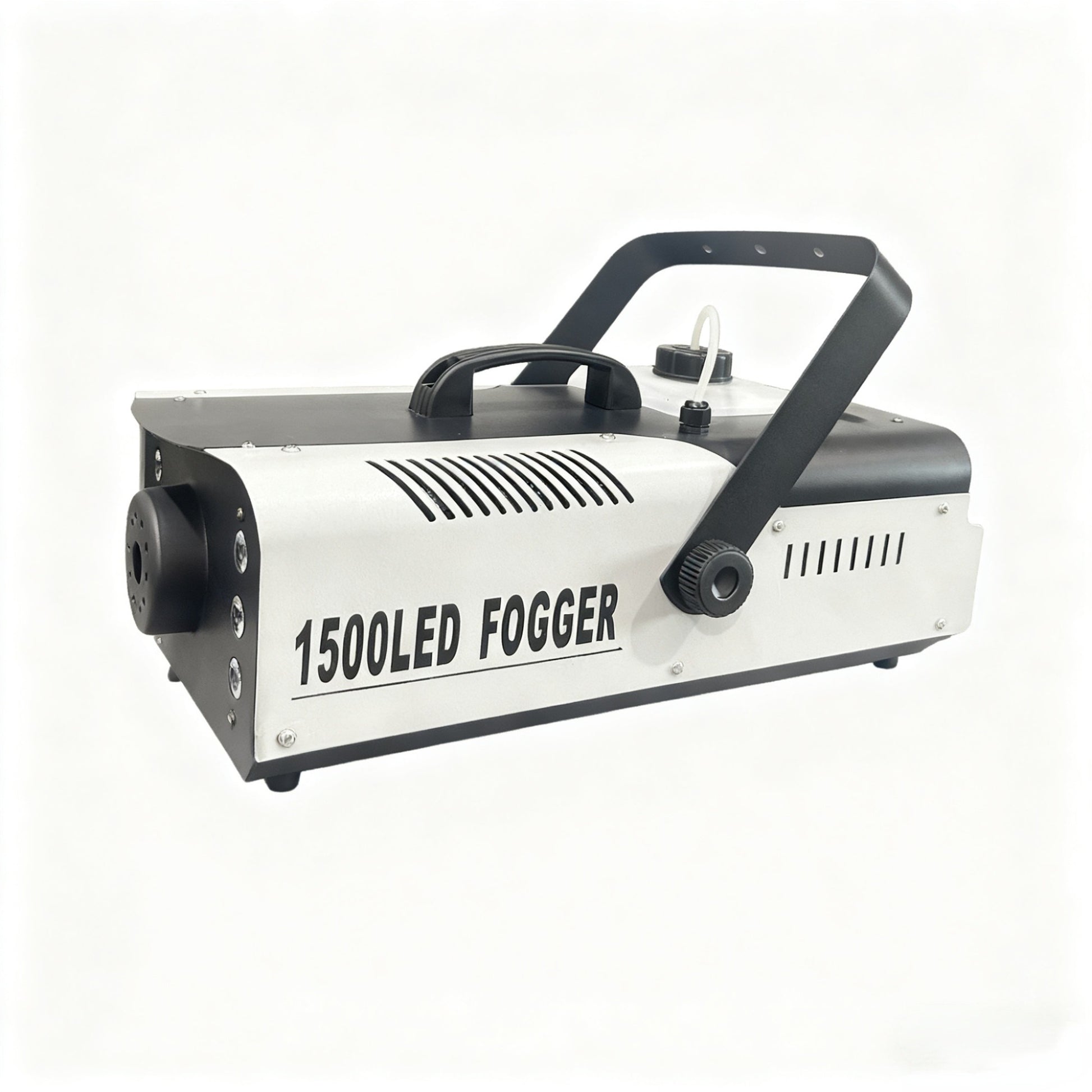 Hot-selling MINGLANG 1500W Multicolor Smoke Machine 6 LEDs Remote/Manual Control 110V-220V 1-Year Warranty 10-15m