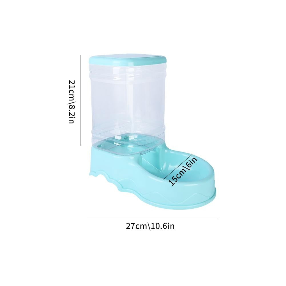 3.8L PP Material Pet Grande Capacidade Gato Cão Dispensador De Comida Para Gato Cão Beber Água Alimentação Dispensador Tigela De Água Acessórios