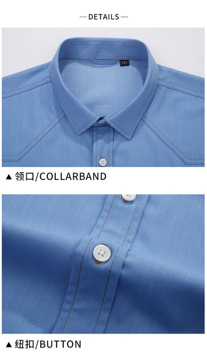 Men Shirt Denim Short Sleev Cotton Oversize 6XL 7XL 8XL 10XL Plus Size Summer Fashion Casual Cowboy Pockets Loose High Quality