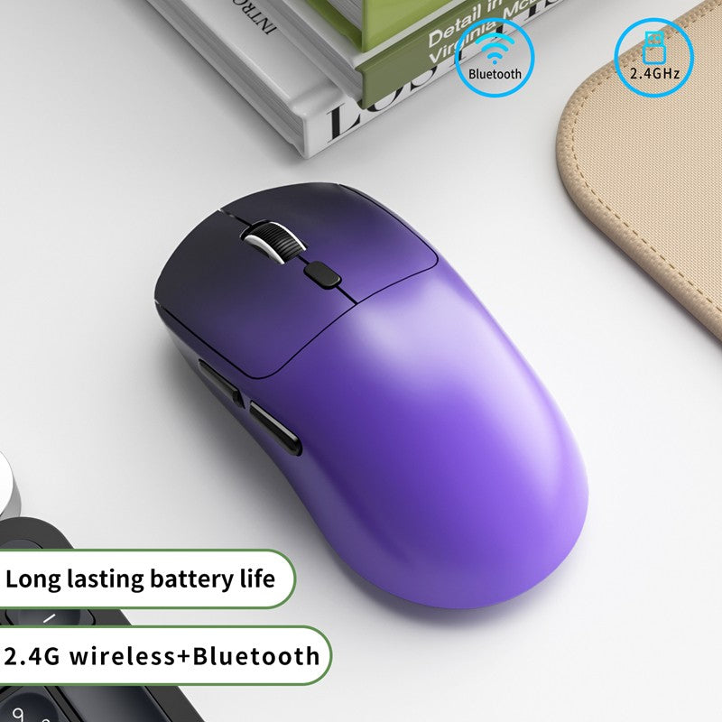 Mouse sem fio Xiaomi Bluetooth 2.4G Três Modos Recarregável Ergonômico Rato Portátil Para Escritório, Jogos, iPad, PC, Laptop, TV