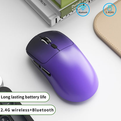 Mouse sem fio Xiaomi Bluetooth 2.4G Três Modos Recarregável Ergonômico Rato Portátil Para Escritório, Jogos, iPad, PC, Laptop, TV
