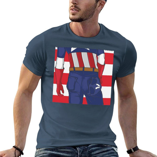 Born in the U.S.A T-Shirt t shirts for man cotton funny t shirt man plain T-Shirt
