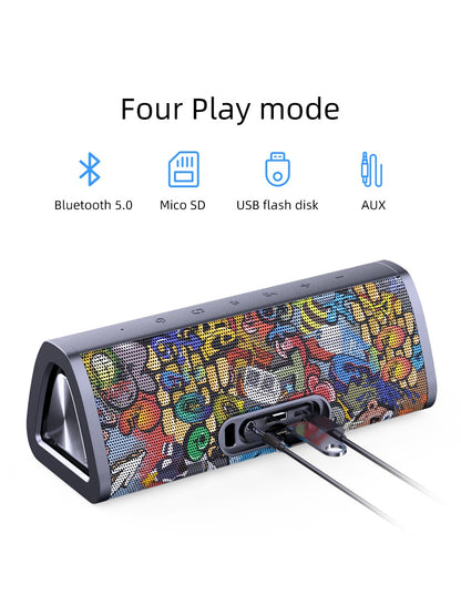 mifa Portable bluetooth speaker 360° Stereo Sound 20W  IPX7 waterproof wireless bluetooth 5.0 speaker 24-Hour Play time