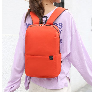 Casual Women Men Backpack Portable Travel School Laptop Bag Student Backpack Multi-color