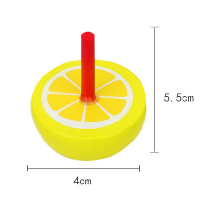 5/10Pcs Wooden Fruit Spinning Top Toys for Kids Birthday Party Wedding Guest Gifts Christmas Carnival Party Favor Package Reward