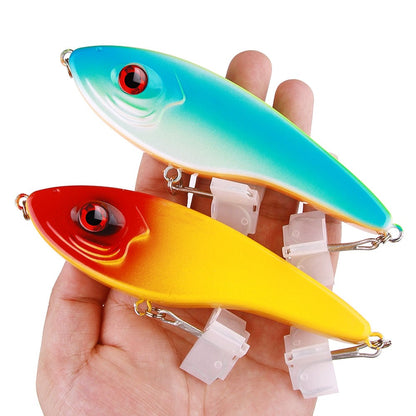 1pç BIG14.8cm 54.2g Jerkbait VIB Isca de Vibração Afundamento Iscas de Pesca Traíra Truta Iscas Duras Pesca Leurre Perca