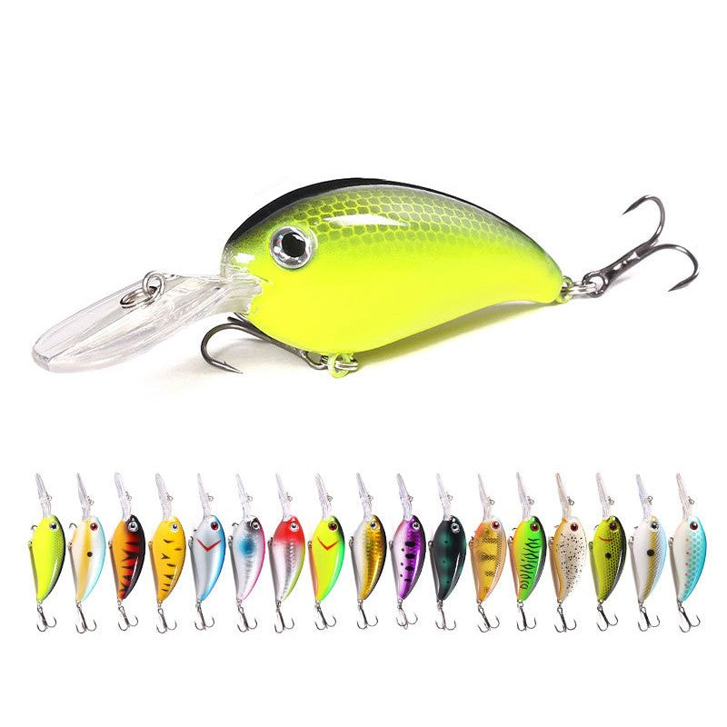 Crankbaits Set Mixed Colors Bait 10cm/14g Fishing Lure Minnow Wobbler Crank Jerkbait Bass Swimbait Treble Hooks Swim Hard Tackle