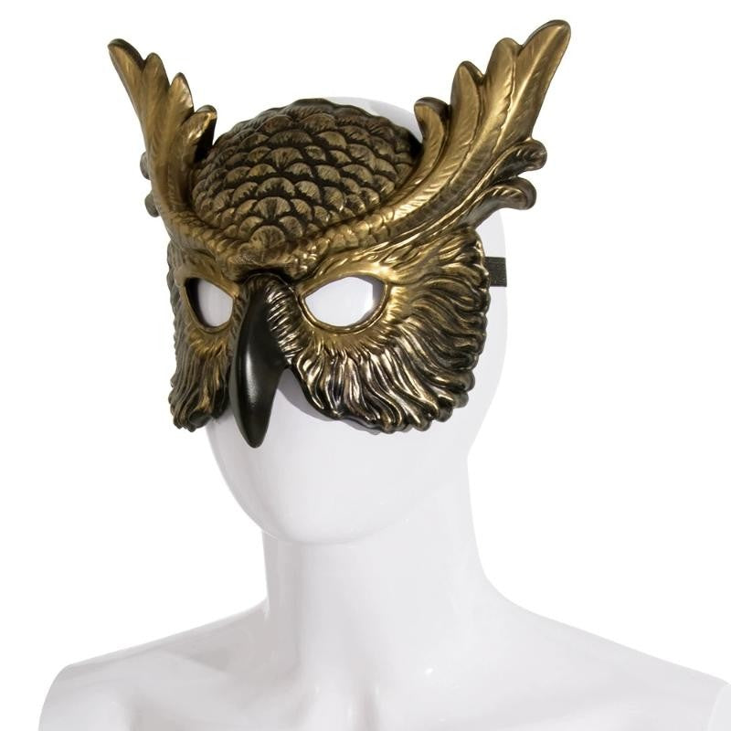 Halloween Owl Mask Carnival Props Owl Mask Festival Cosplay Photo Props Atmosphere Dance Party Dress Up