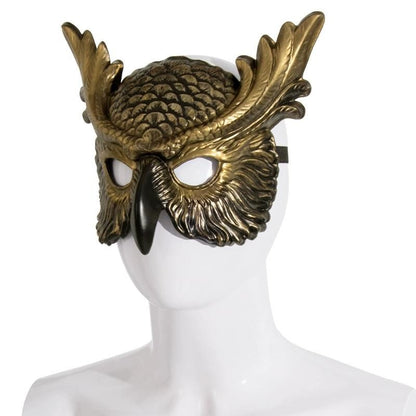 Halloween Owl Mask Carnival Props Owl Mask Festival Cosplay Photo Props Atmosphere Dance Party Dress Up