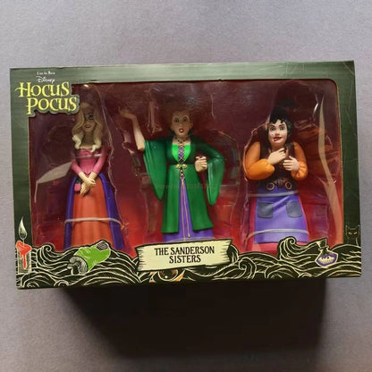 Disney Hocus Pocus Irmãs Sanderson Boneca Articulada de 15 cm - Modelo Colecionável de Presente Para Fãs e Meninas Adequado Para Aniversário