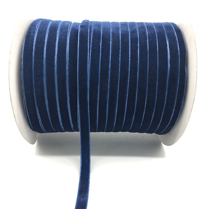 50yards 10mm Velvet Ribbon For DIY Handmade Gift Bouquet Wrapping Supplies Home Party Decorations Christmas Webbing Trimming